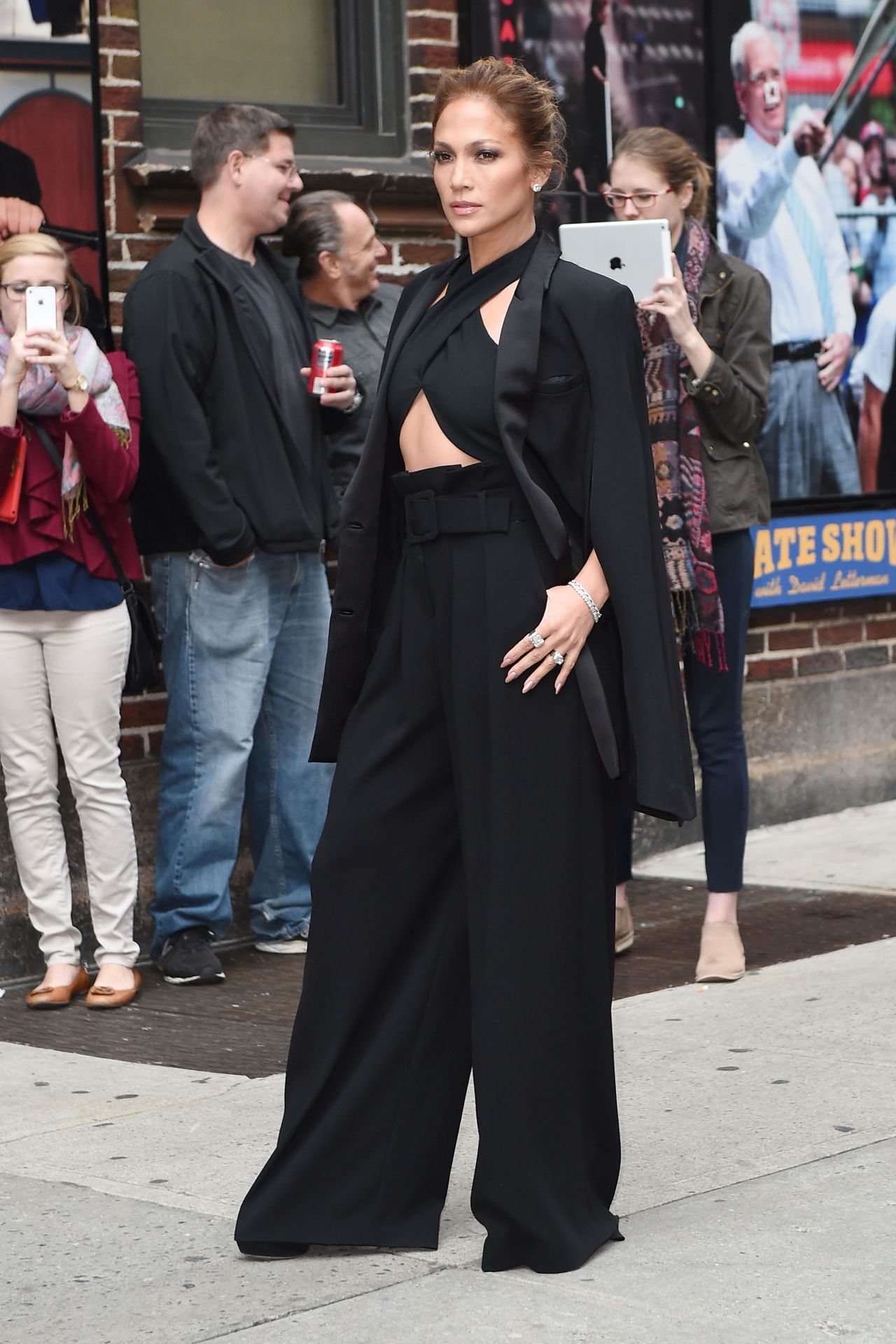Jennifer Lopez - Arriving to Appear on The Late Show with David ...