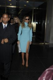 Jennifer Lopez - Leaving NBC Studios in Manhattan - November 2014