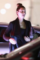 Jessica Biel Casual Style - Leaving CAA Building in Los Angeles - Nov. 2014