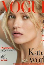 Kate Moss - Vogue Magazine (UK) December 2014 Issue