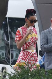 Katy Perry in Mini Dress - Out in Toorak in Australia - November 2014