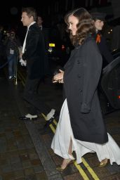 Keira Knightley Arrive at Mario Testino 60th Birthday Party