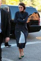 Keira Knightley - Returns to Her Hotel in New York City - November 2014