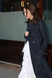 Keira Knightley Style - Leaving Her Hotel in New York City - November 2014