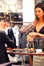 Kendall Jenner in Mini Skirt - Shopping in Beverly Hills - November 2014