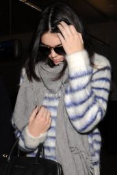 Kendall Jenner Style - at LAX Airport in Los Angeles, Nov. 2014