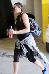 Khloe Kardashian Gym Style - Out in Beverly Hills, November 2014