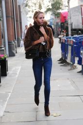 Kimberley Garner in Tight Jeans - Out in London - November 2014