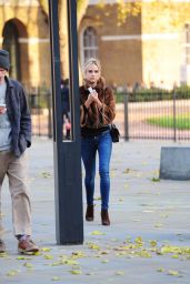 Kimberley Garner in Tight Jeans - Out in London - November 2014