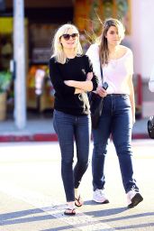 Kirsten Dunst Was All Smiles - Out With a Friend in the Toluca Lake - November 2014