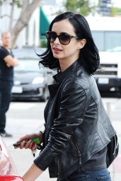 Krysten Ritter in Ripped Jeans - Out in Los Angeles, November 2014