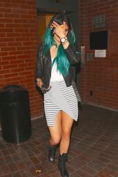 Kylie Jenner Street Style - Leaves a Doctors Office in Los Angeles, November 2014