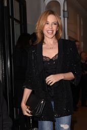 Kylie Minogue - at the Stella McCartney Christmas Lights Switch On In London - November 2014