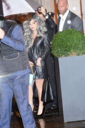 Lady Gaga Leaving Her Hotel in Milan - November 2014