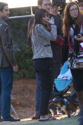 Lea Michele – on Set of ‘Glee’ in Los Angeles (Part II) – November 2014