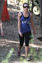 Lea Michele - Shopping With Her Mom After a Hike in Los Angeles