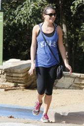 Lea Michele - Shopping With Her Mom After a Hike in Los Angeles