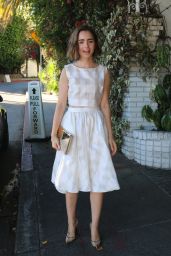 Lily Collins - Vanity Fair & Burberry Celebrate BAFTA LA and Britannia Awards at Chateau Marmont