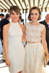 Lily Collins - Vanity Fair & Burberry Celebrate BAFTA LA and Britannia Awards at Chateau Marmont