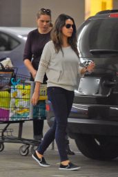 Mila Kunis Reveals Her Post-Baby Body - at a Ralphs Supermarket Shopping in Studio City - November 2014