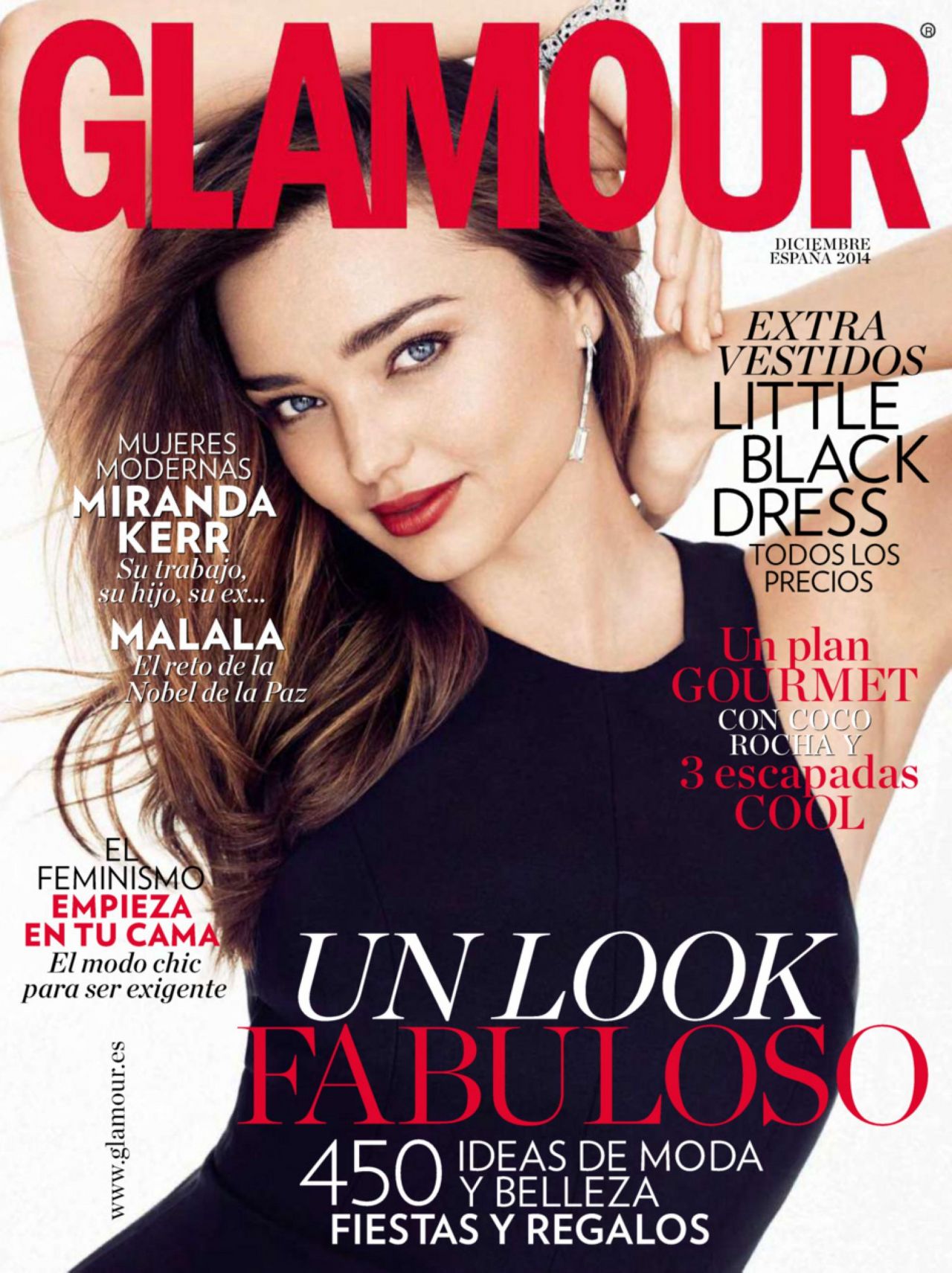 Miranda Kerr - Glamour Magazine (Spain) - December 2014 ...
