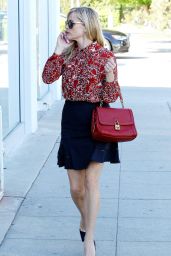 Reese Witherspoon Style - Out in Brentwood - November 2014