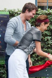 Shailene Woodley - at The Fault in Our Stars Reunion And Bench Dedication Ceremony In Century City