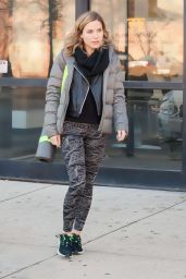 Sophia Bush Street Style - Leaving a Gym in Chicago - November 2014