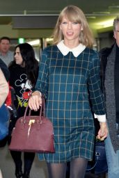 Taylor Swift - Aarriving at Narita International Airport in Tokyo - November 2014