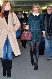 Taylor Swift - Aarriving at Narita International Airport in Tokyo - November 2014