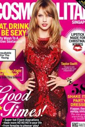 Taylor Swift - Cosmopolitan Magazine Cover (Singapore) - December 2014