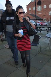 Tulisa Contostavlos Street Style - Out in Manchester - November 2014