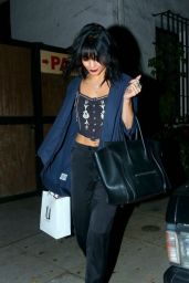 Vanessa Hudgens Night Out Style - Leaving Nine Zero One in West Hollywood, November 2014