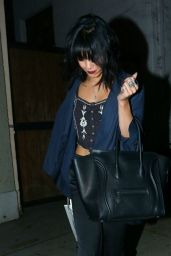 Vanessa Hudgens Night Out Style - Leaving Nine Zero One in West Hollywood, November 2014