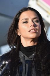 Adriana Lima – Departing For the London For 2014 Victoria’s Secret Fashion Show