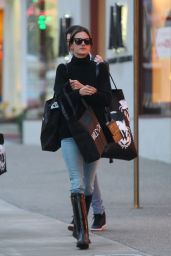 Alessandra Ambrosio Street Style - Out Shopping in West Hollywood, Dec. 2014