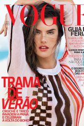 Alessandra Ambrosio - Vogue Magazine (Brazil) January 2015 Cover