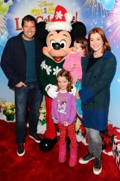 Alyson Hannigan – Disney On Ice Presents – Let’s Celebrate! in Los Angeles, Dec. 2014