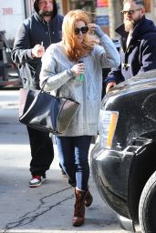 Amy Adams in Tight Jeans - Out in New York City, December 2014