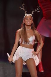 Ariana Grande Performs at Z100’s Jingle Ball 2014 in New York City