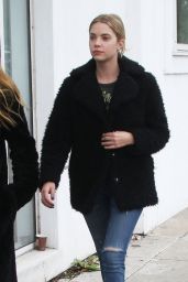 Ashley Benson in Ripped Jeans - Out Shopping in West Hollywood, Dec. 2014
