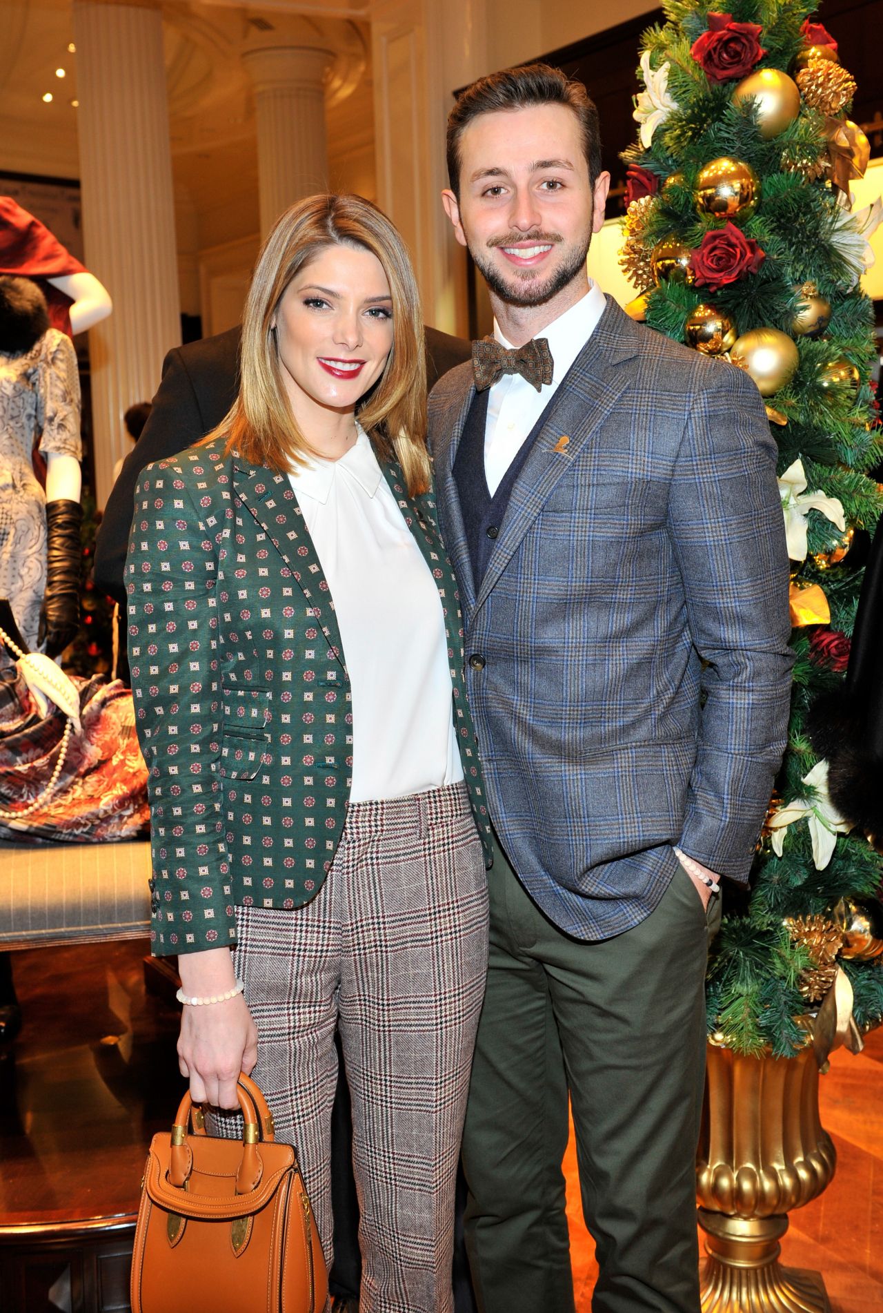 Ashley Greene - At the Brooks Brothers Holiday Celebration with St ...