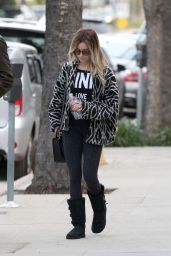 Ashley Tisdale and Christopher French - Out in Studio City, December 2014