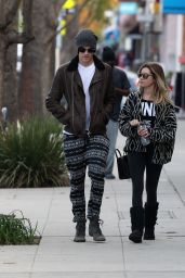 Ashley Tisdale and Christopher French - Out in Studio City, December 2014