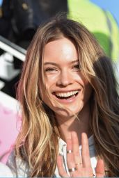 Behati Prinsloo - Departing For the London For 2014 Victoria