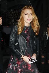 Bella Thorne Night Out Style - Arriving at The View in New York City - December 2014