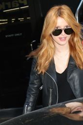 Bella Thorne Style - Arriving at a studio in New York City - November 2014