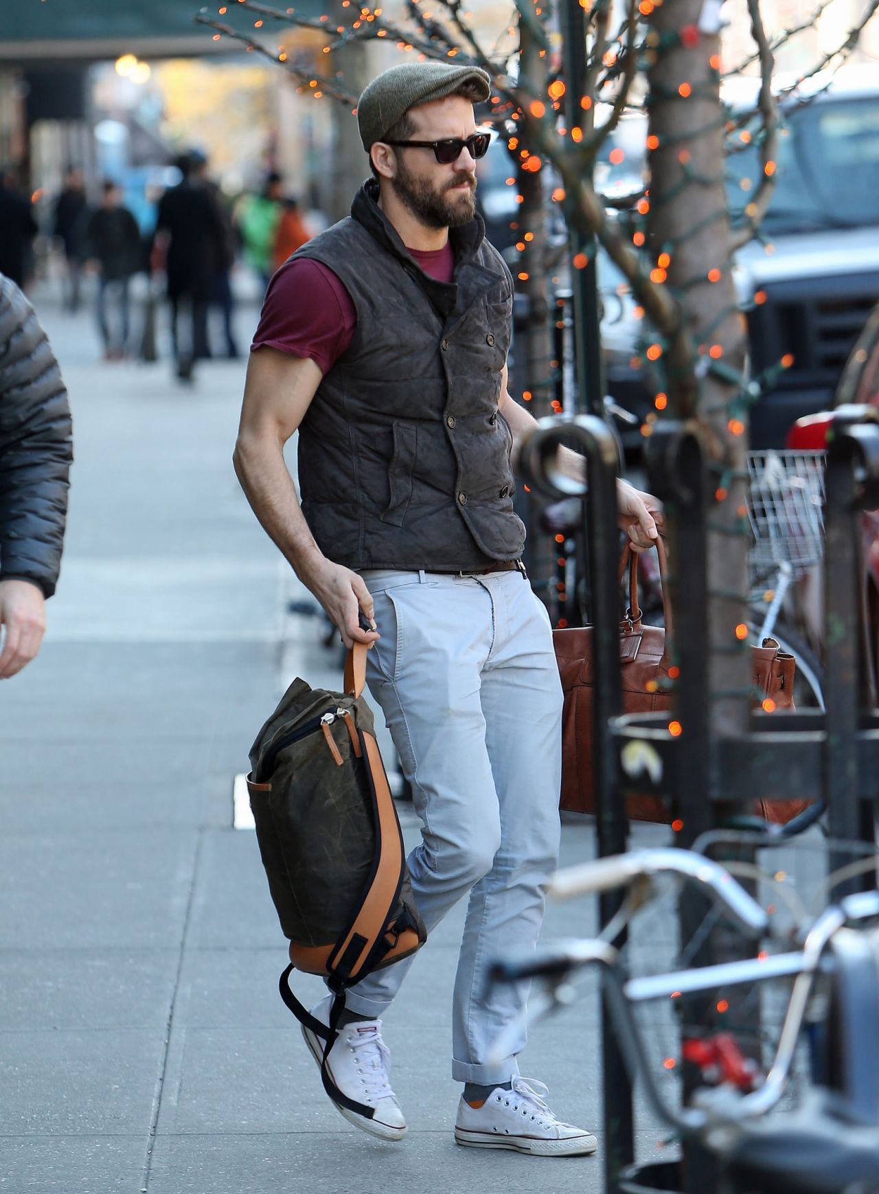 Blake Lively and Her Husband Ryan Reynolds - Out in NYC, Dec. 2014 ...