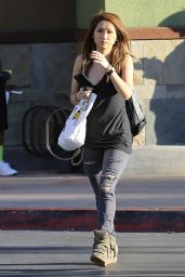 Brenda Song in Ripped Jeans - Out in Los Angeles, December 2014