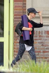 Charlize Theron - Attending a Yoga Session in Los Angeles, December 2014